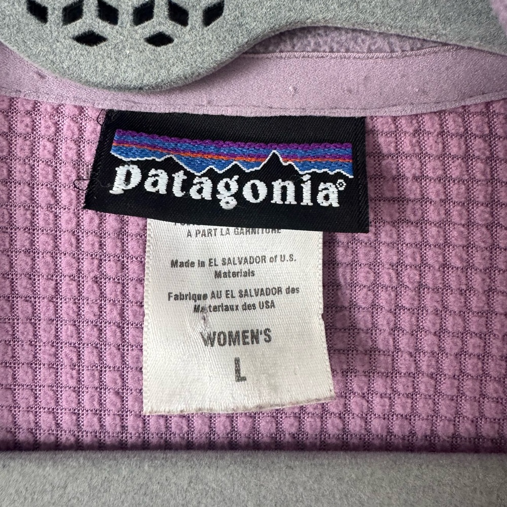 Patagonia R Polartec Fleece in Purple - Size L - Picture 6 of 9